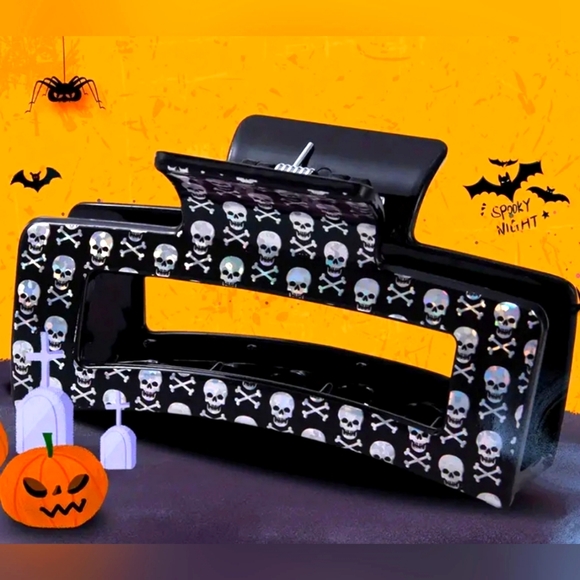 Set Of 2 Halloween Hair Clips - Picture 2 of 5